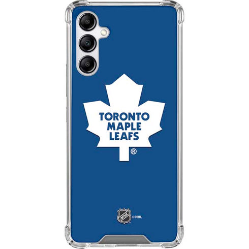 NHL Toronto Maple Leafs Solid Background Gabb Phone 4 Clear Case