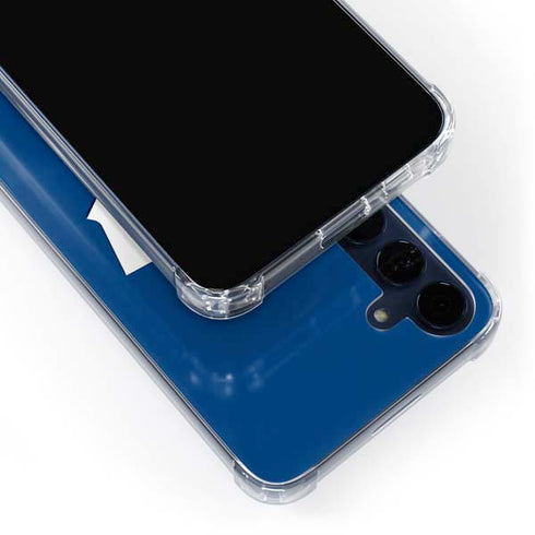 NHL Toronto Maple Leafs Solid Background Galaxy A35 5G Clear Case