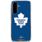 NHL Toronto Maple Leafs Solid Background Galaxy A36 5G Clear Case