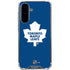 NHL Toronto Maple Leafs Solid Background Galaxy A36 5G Clear Case