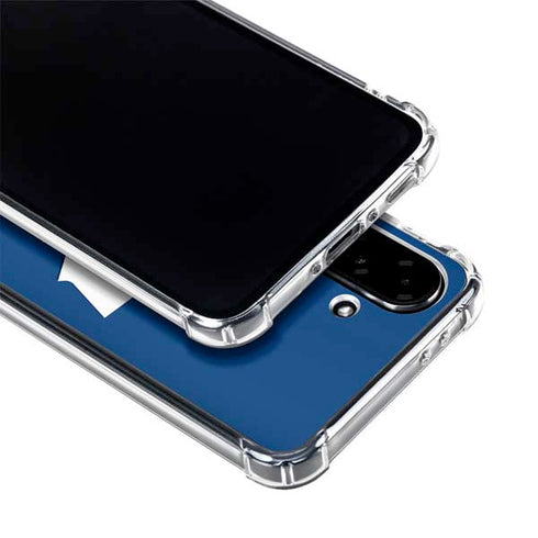 NHL Toronto Maple Leafs Solid Background Galaxy A36 5G Clear Case