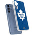 NHL Toronto Maple Leafs Solid Background Galaxy A55 5G Clear Case