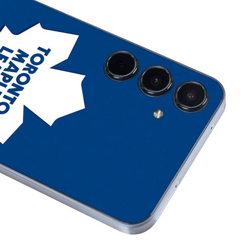 NHL Toronto Maple Leafs Solid Background Galaxy A55 5G Skin