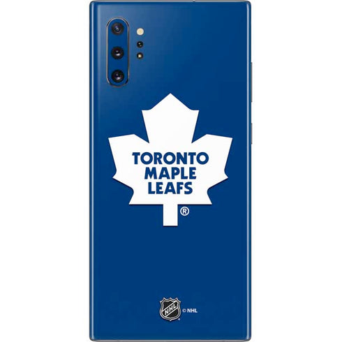 NHL Toronto Maple Leafs Solid Background Galaxy Note 10 Plus Skin