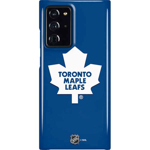 NHL Toronto Maple Leafs Solid Background Galaxy Cases
