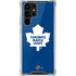 NHL Toronto Maple Leafs Solid Background Galaxy S22 Ultra Clear Case