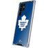 NHL Toronto Maple Leafs Solid Background Galaxy S22 Ultra Clear Case