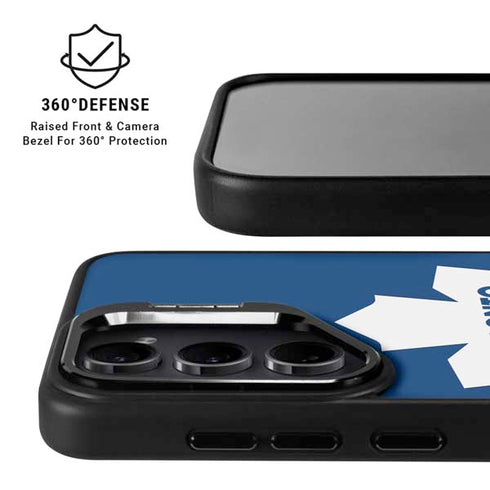 NHL Toronto Maple Leafs Solid Background Galaxy S24 FE Kickstand Case