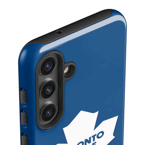 NHL Toronto Maple Leafs Solid Background Galaxy S25 Impact Case