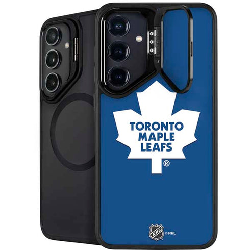 NHL Toronto Maple Leafs Solid Background Galaxy S24 Kickstand Case