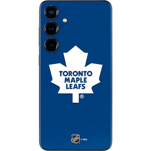 NHL Toronto Maple Leafs Solid Background Galaxy S25 Plus Skin