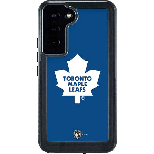 NHL Toronto Maple Leafs Solid Background Galaxy S24 Plus Waterproof Case