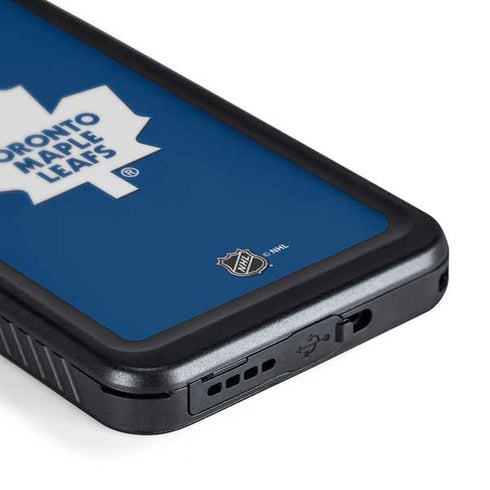 NHL Toronto Maple Leafs Solid Background Galaxy S24 Plus Waterproof Case