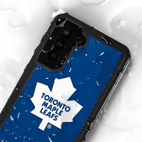 NHL Toronto Maple Leafs Solid Background Galaxy S24 Plus Waterproof Case