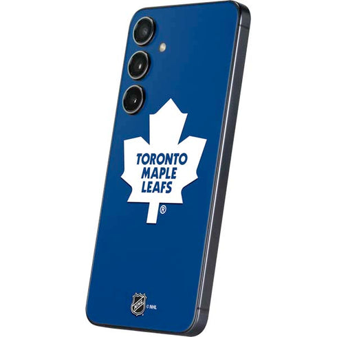 NHL Toronto Maple Leafs Solid Background Galaxy S25 Skin