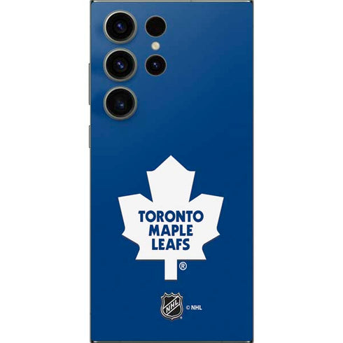 NHL Toronto Maple Leafs Solid Background Galaxy S25 Ultra Skin
