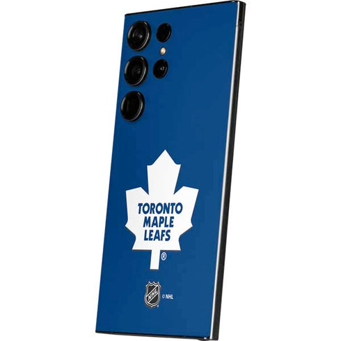 NHL Toronto Maple Leafs Solid Background Galaxy S24 Ultra Skin