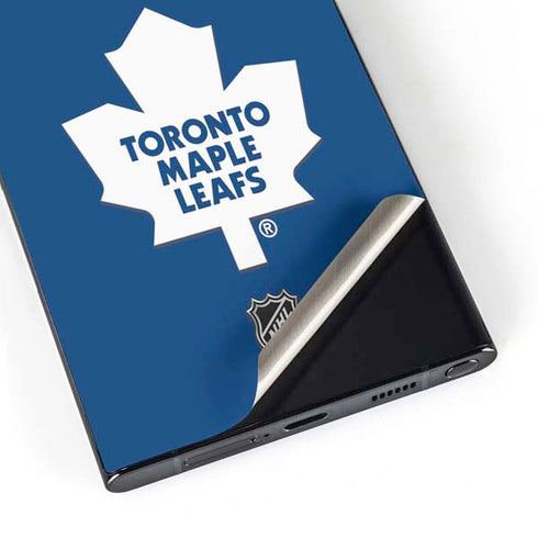 NHL Toronto Maple Leafs Solid Background Galaxy S25 Ultra Skin
