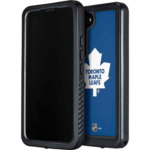 NHL Toronto Maple Leafs Solid Background Galaxy S24 Waterproof Case