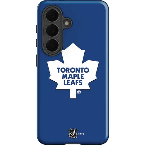NHL Toronto Maple Leafs Solid Background Galaxy S26 Plus Impact Case