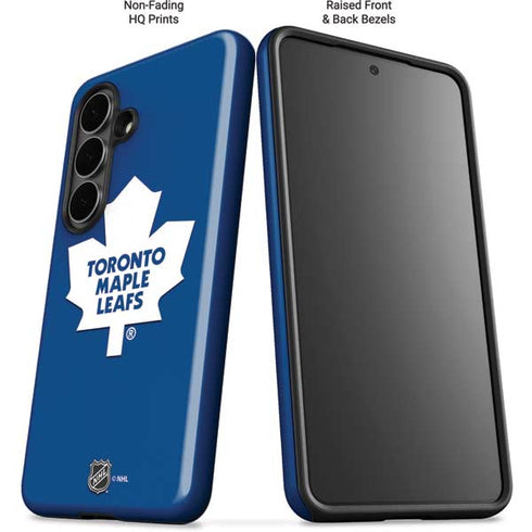 NHL Toronto Maple Leafs Solid Background Galaxy S26 Plus Impact Case