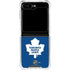 NHL Toronto Maple Leafs Solid Background Galaxy Z Flip6 Clear Case