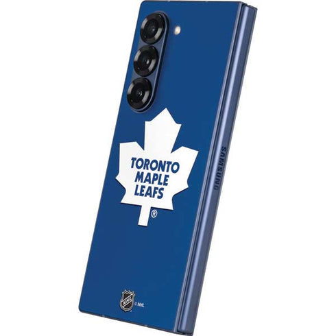 NHL Toronto Maple Leafs Solid Background Galaxy Z Fold6 Skin