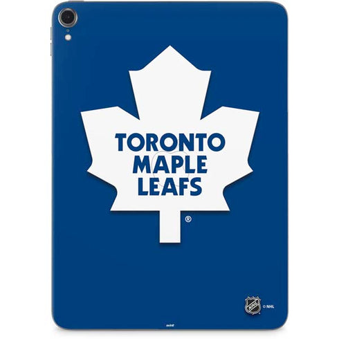 NHL Toronto Maple Leafs Solid Background Apple iPad Pro Skin
