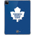 NHL Toronto Maple Leafs Solid Background iPad Pro 11in (2024) Clear Case