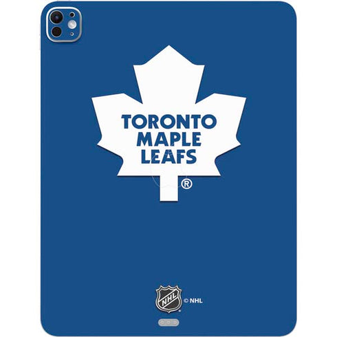 NHL Toronto Maple Leafs Solid Background iPad Pro 13in M4 (2024) Skin