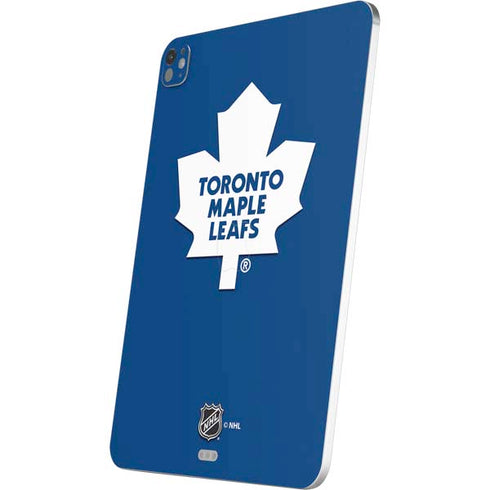 NHL Toronto Maple Leafs Solid Background iPad Pro 13in M4 (2024) Skin