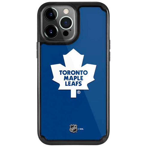 NHL Toronto Maple Leafs Solid Background iPhone Cases