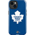 NHL Toronto Maple Leafs Solid Background iPhone 15 Impact Case