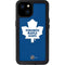 NHL Toronto Maple Leafs Solid Background iPhone 15 Plus Waterproof Case