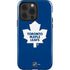 NHL Toronto Maple Leafs Solid Background iPhone 15 Pro Impact Case