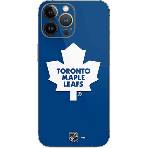 NHL Toronto Maple Leafs Solid Background iPhone 15 Pro Max Skin