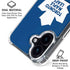 NHL Toronto Maple Leafs Solid Background iPhone 16 Clear Case