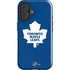 NHL Toronto Maple Leafs Solid Background iPhone 16 Plus Impact Case