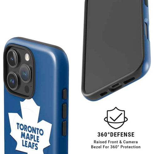 NHL Toronto Maple Leafs Solid Background iPhone 16 Pro Max Magsafe Impact Case