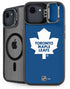 NHL Toronto Maple Leafs Solid Background iPhone 16e Kickstand Case