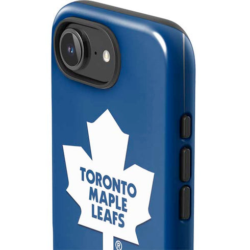 NHL Toronto Maple Leafs Solid Background iPhone 16e Impact Case