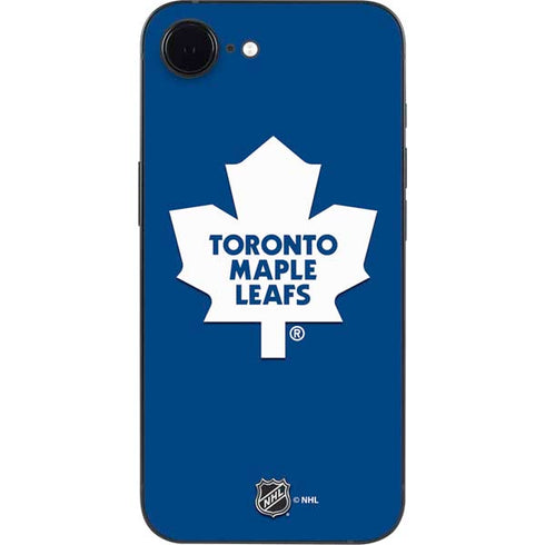 NHL Toronto Maple Leafs Solid Background iPhone 16e Skin