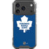 NHL Toronto Maple Leafs Solid Background iPhone 18 Pro Clear Case