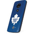 NHL Toronto Maple Leafs Solid Background Moto E5 Play Skin