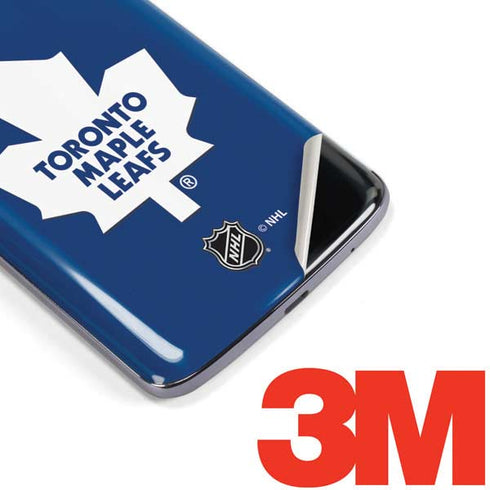 NHL Toronto Maple Leafs Solid Background Moto E5 Plus Skin