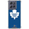 NHL Toronto Maple Leafs Solid Background Moto G 5G (2025) Clear Case