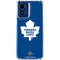 NHL Toronto Maple Leafs Solid Background Moto G 5G (2024) Clear Case