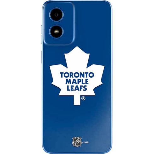NHL Toronto Maple Leafs Solid Background Moto G Play 4G (2024) Skin