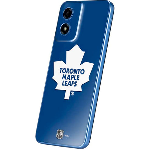 NHL Toronto Maple Leafs Solid Background Moto G Play 4G (2024) Skin