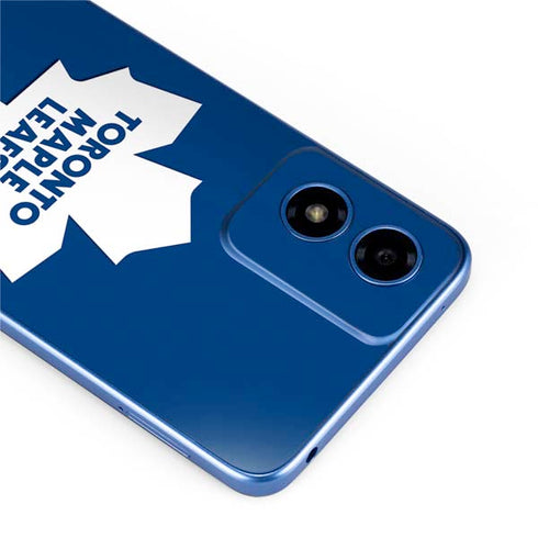 NHL Toronto Maple Leafs Solid Background Moto G Play 4G (2024) Skin